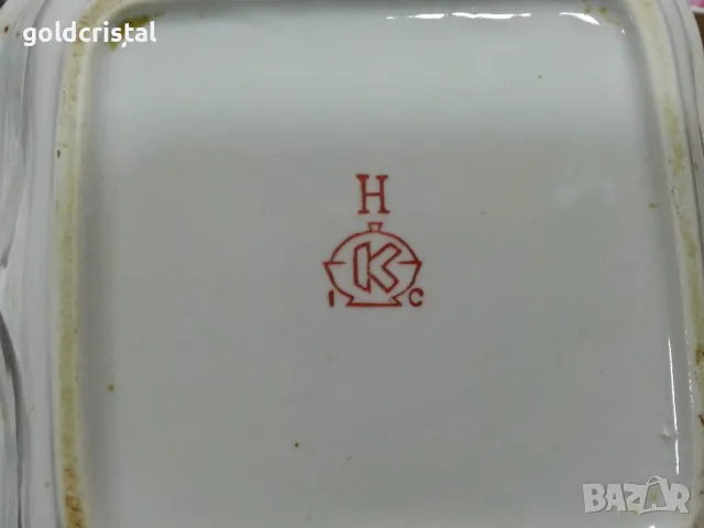 Стар руски порцелан купа , снимка 5 - Антикварни и старинни предмети - 49794329