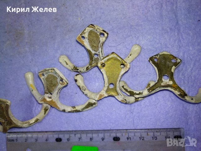 ЛОТ ПЕТ СТАРИ ВИНТИДЖ МОДЕЛ БРОНЗОВИ ЗАКАЧАЛКИ За ПОРТМАНТО 41296, снимка 11 - Антикварни и старинни предмети - 43805219