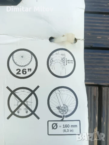 Вилка ROCKRIDER , снимка 4 - Части за велосипеди - 51367129