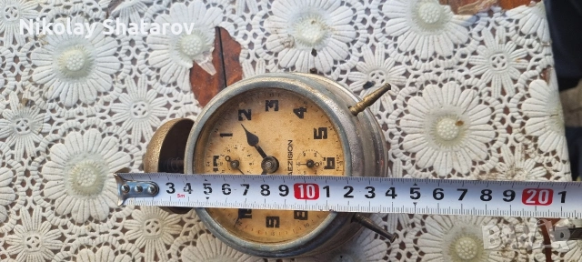 рядък будилник , снимка 6 - Антикварни и старинни предмети - 53125502