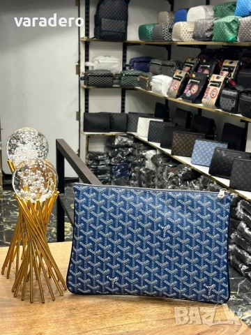 Мъжки чанти клъч Goyard , снимка 9 - Чанти - 51956906