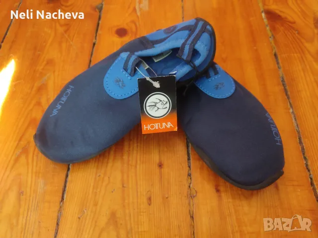  Аква обувки НОВИ сини номер 26,5 15лв, снимка 2 - Детски сандали и чехли - 47812538