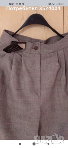 Нов кариран панталон с етикет с размери 170-96-108, снимка 5 - Панталони - 51731254