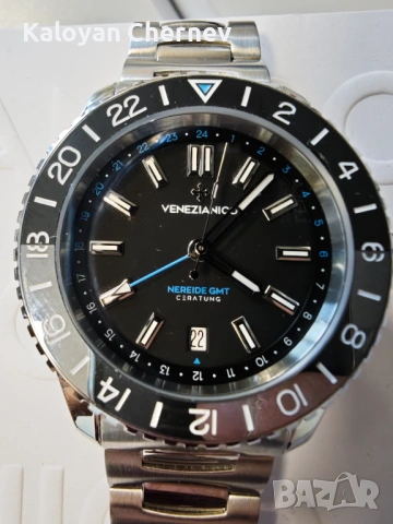 Часовник Venezianico NEREIDE GMT Ceratung™ - 4821501C, снимка 5 - Мъжки - 53558997