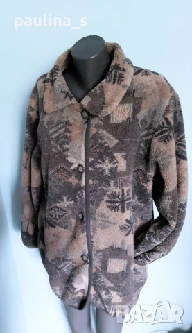 Два различни броя / Топло палто от полар тип teddy bear "L. L. Bean" и Италианско , снимка 13 - Палта, манта - 30408485