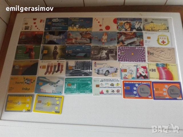 Стари пролетни  картички и лот фонокарти., снимка 6 - Колекции - 49027591