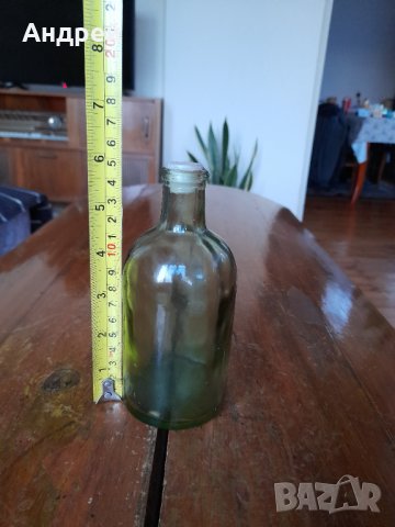 Старо аптекарско шише #4, снимка 3 - Антикварни и старинни предмети - 43715881