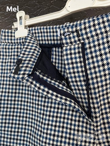 Claudie Pierlot къси панталони, синьо/бяло, р-р L, снимка 13 - Къси панталони и бермуди - 43506168