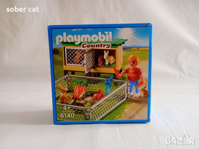 Playmobil Country комплект 6140 "Rabbit pen" от 2015 година