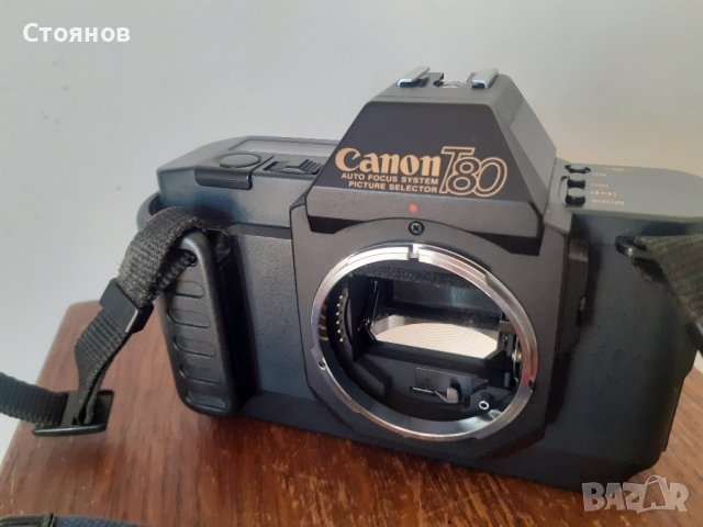 Фотоапарат Canon T80 Japan, снимка 2 - Фотоапарати - 44114449