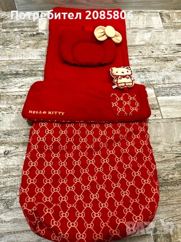 Чувалче за количка на hello Kitty