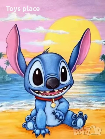 30*40см Диамантен гоблен Лило и Стич Lilo and Stitch 