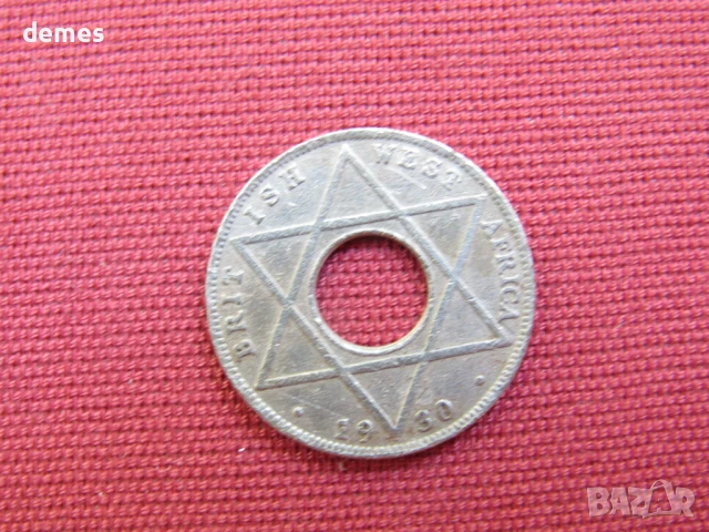 Британска Западна Африка - 1/10 пени, 1930 г. - 449m RARE