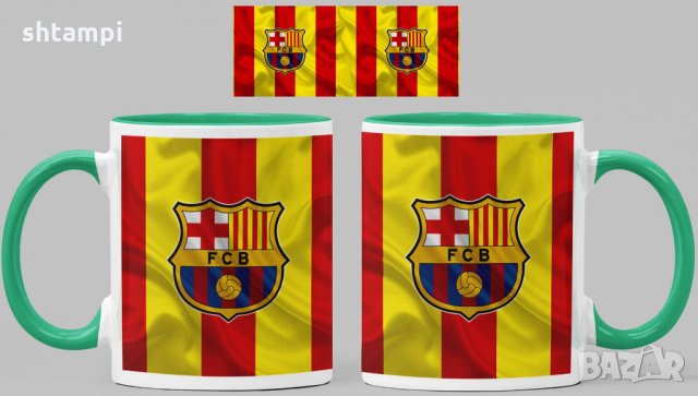 Чаша Барселона Barcelona Керамична, снимка 3 - Фен артикули - 34783129