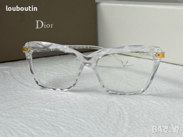 Dior прозрачни слънчеви,диоптрични рамки очила за компютър, снимка 5 - Слънчеви и диоптрични очила - 44845361