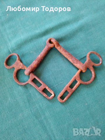 Ръчно кована конска юзда - сбруя, снимка 3 - Други ценни предмети - 39111624