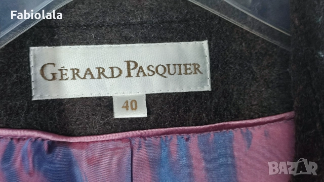 Gérard Pasquier coat EU38, снимка 3 - Палта, манта - 52067395