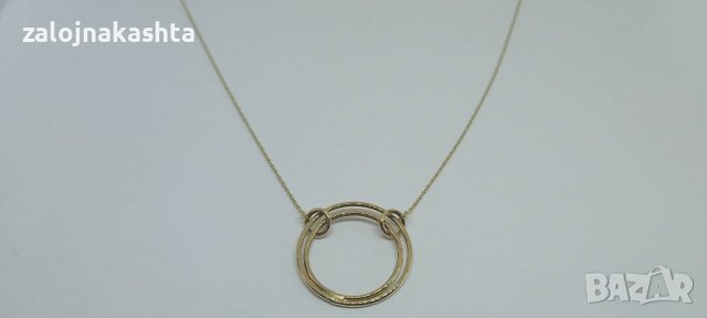 Ново Златно колие-2,15гр/14кр, снимка 3 - Колиета, медальони, синджири - 38615224