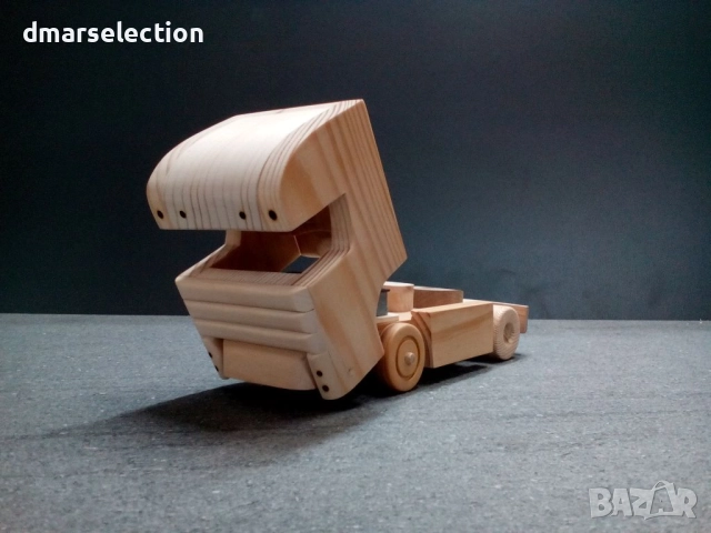 Музикално декоративно дървено камионче DMAR 324, снимка 4 - Други - 52194790