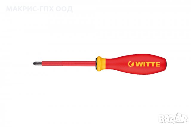 Професионални изолирани отвертки (изолирана отвертка) 1000V Witte Tools, Германия , снимка 2 - Отвертки - 32552165