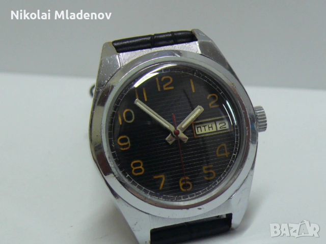 Съветски Ракета/Raketa Мъжки механичен ръчен часовник, работещ с Ден/Дата, снимка 11 - Мъжки - 53180382