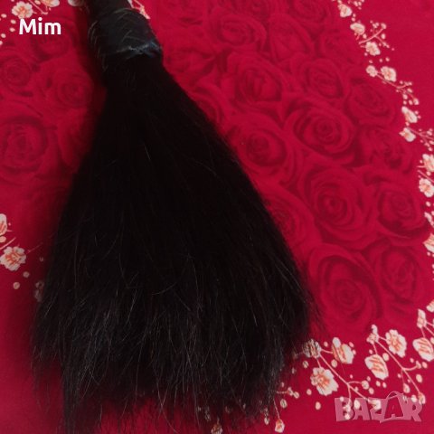 Камшик с естествен косъм от животинска опашка, снимка 2 - Бельо - 36613349