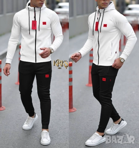 мъжки екипи hugo boss, снимка 5 - Спортни дрехи, екипи - 51444914