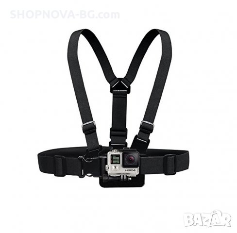 Универсална стойка за гърди GoPlus за захващане на екшън камери