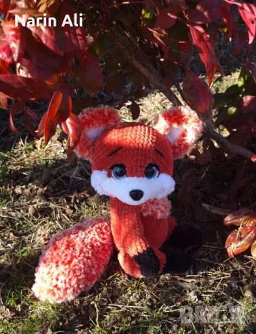 Плетена играчка - лисица