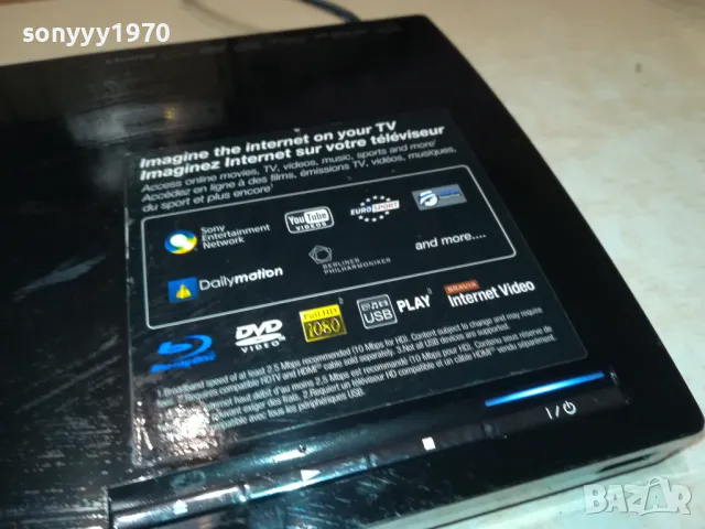 sony BDP-S185 blu-ray player-внос swiss 2605251114, снимка 11 - Плейъри, домашно кино, прожектори - 50428771