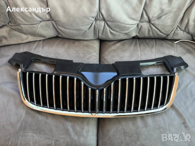 Решетка в предната броня за Шкода Фабия и Румстър 2007-2014г.