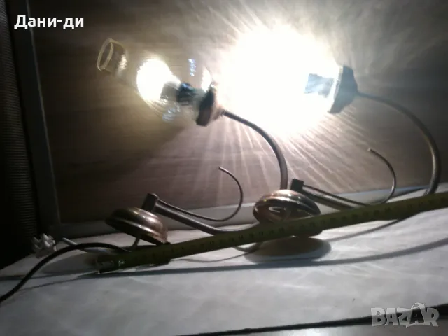 Месингови аплици лампи за стена , снимка 7 - Антикварни и старинни предмети - 48788154