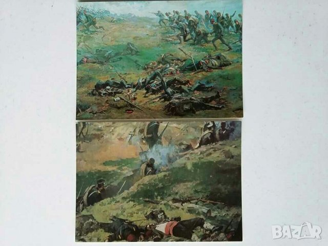 Албум с картички Плевенската епоея, снимка 3 - Колекции - 28893650