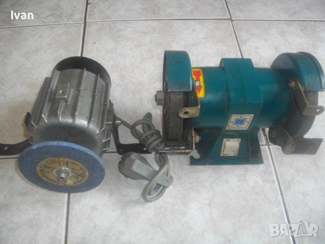 Бавна Скорост-75W/80-200W-Профи Обущарски Ел.Шмиргел-Герм/Холандия-RULER/CREUSEN-ф110мм