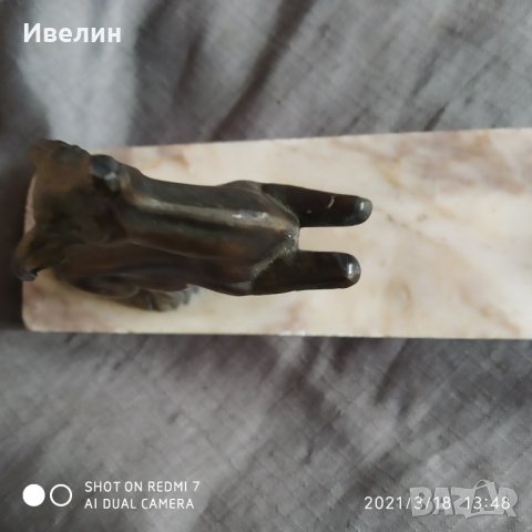 старо настолно огледало арт деко, снимка 5 - Антикварни и старинни предмети - 32212149