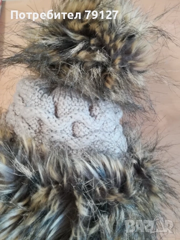 Дамска зимна шапка, снимка 3 - Шапки - 53223900