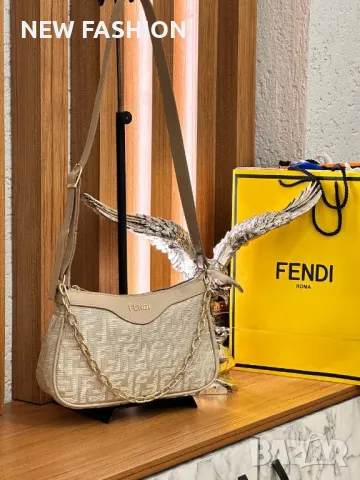 Дамски Кожени Чанти 🔥FENDI , снимка 13 - Чанти - 48264693