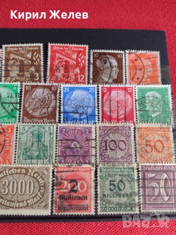 Пощенски марки серия ДОЙЧЕ РАЙХ ХИТЛЕР стари редки за колекция - 20569, снимка 3 - Филателия - 36689250