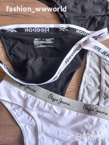 Налични бикини размер М Pepe Jean's, Reebok, снимка 5 - Бельо - 37629625