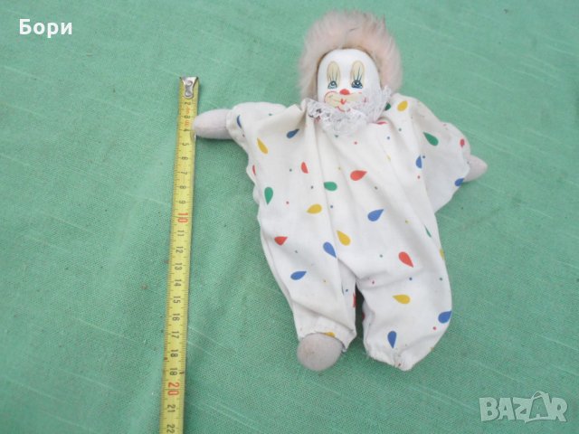 Немски порцеланов клоун, снимка 2 - Кукли - 35042249