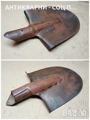Стара Кована Права Лопата. , снимка 3 - Антикварни и старинни предмети - 47714006