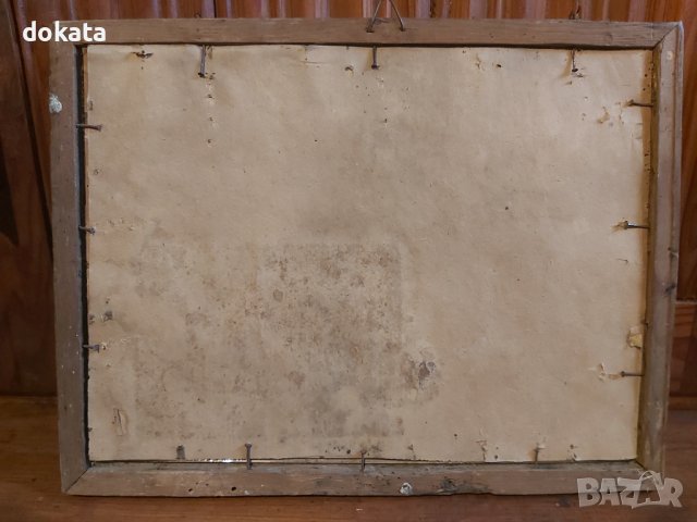 Стара селска икона от царско време., снимка 4 - Икони - 43181931