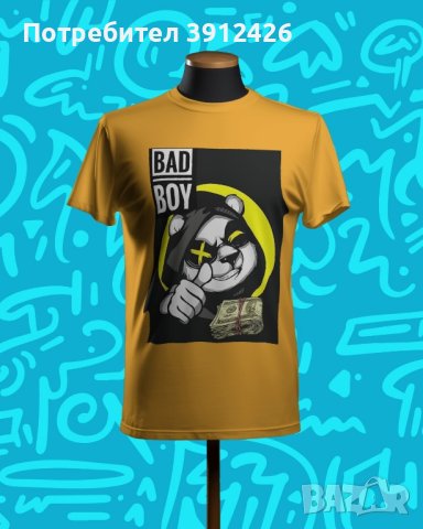 мъжка тениска Bad boy, снимка 1 - Тениски - 43735050