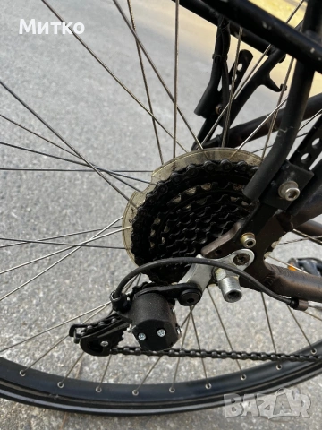 Алуминиев градски велосипед Triumph Sport 28" – Перфектно състояние!, снимка 13 - Велосипеди - 53086675