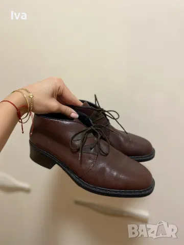 Обувки естествена кожа Rieker 40номер, снимка 2 - Дамски ежедневни обувки - 48600287