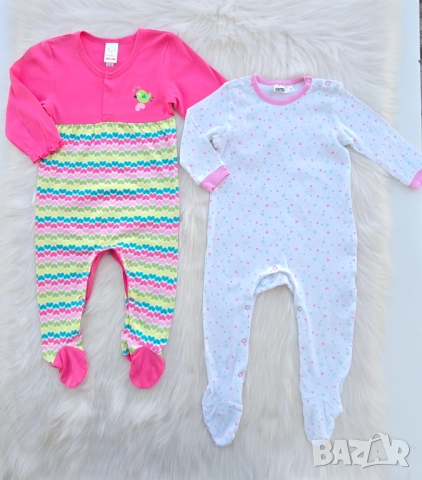 Бебешки ромпъри 9-12 месеца, снимка 6 - Бебешки гащеризони - 51789974