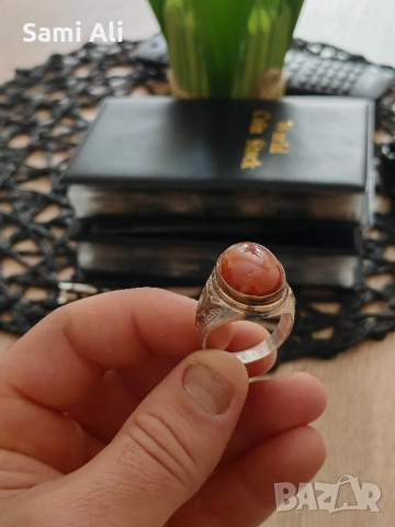 продавам пръстен сребро мъжки пак Турция идват а грама 10 лв, снимка 4 - Пръстени - 52176407