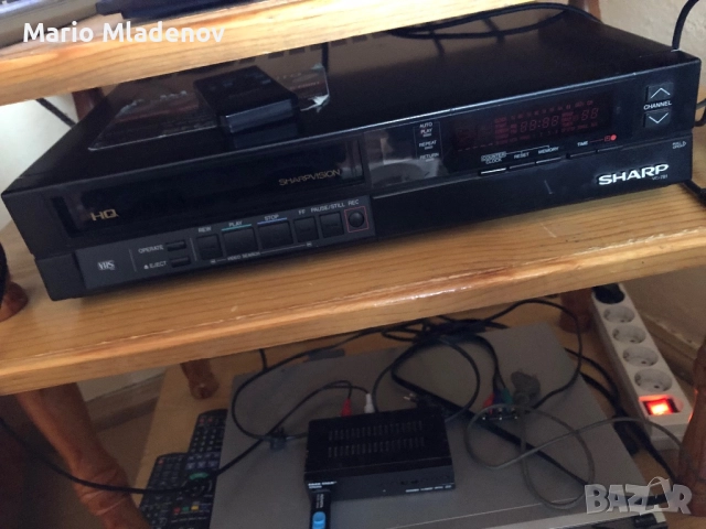 Видео рекордер Sharp VC-781 vhs, снимка 7 - Плейъри, домашно кино, прожектори - 51526084