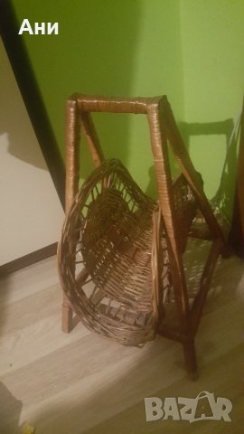 Ратанова поставка за вестници и списания, снимка 2 - Други ценни предмети - 32598270