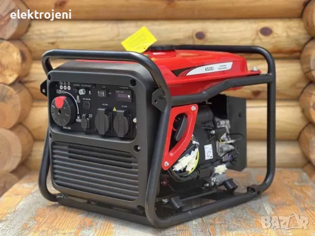 4 КW Инверторни Бензинови Генератори - монофазен - ИНВЕРТОРЕН ГЕНЕРАТОР ЗА ТОК - Промоция, снимка 6 - Генератори - 53129413
